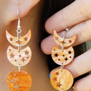 Earrings with new designe stars