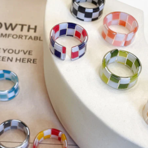 Glass Ring Girls many Designe